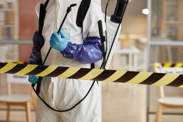 Professional Biohazard Cleanup technician working in Lewisburg, PA